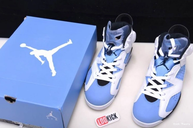 Kick Theory Jordan UNC CT8529-410 Air 6 0713